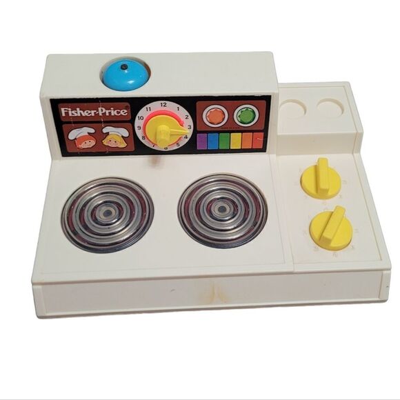 Vintage fisher price 1978 stove with magic glow burners - Picture 1 of 5